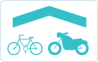 I nostri servizi - Garage per moto e Box per bici - hotel con garage per moto e bici sul lago Trasimeno